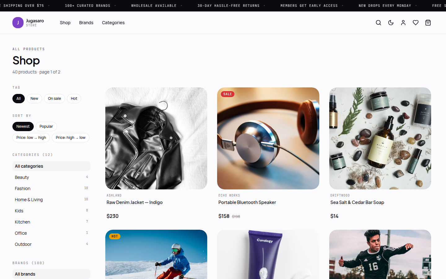 Jugasaro Store — 1