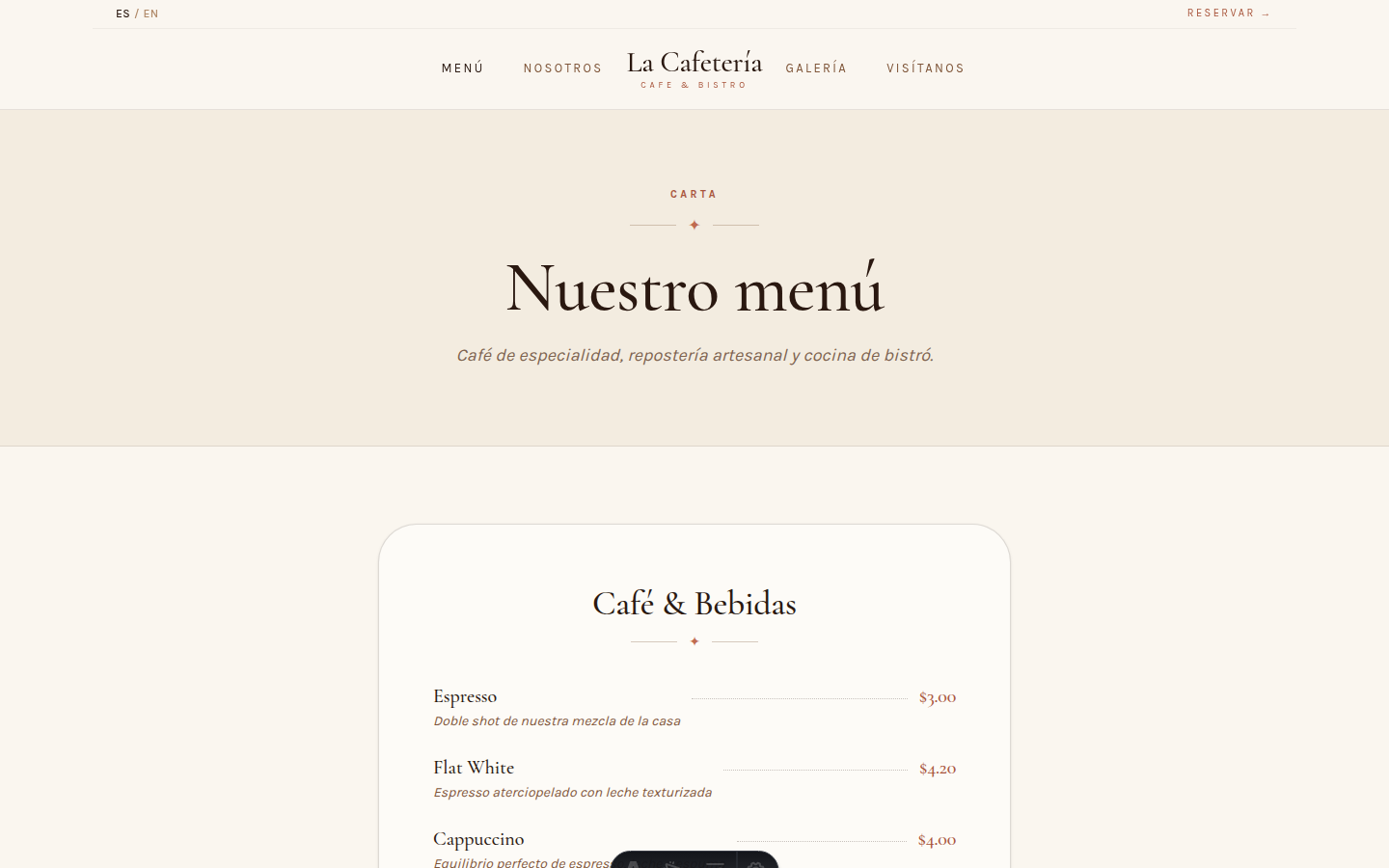 La Cafetería — Cafe & Bistro — 1