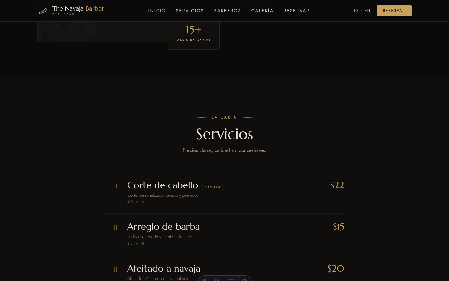 The Navaja Barber — 2