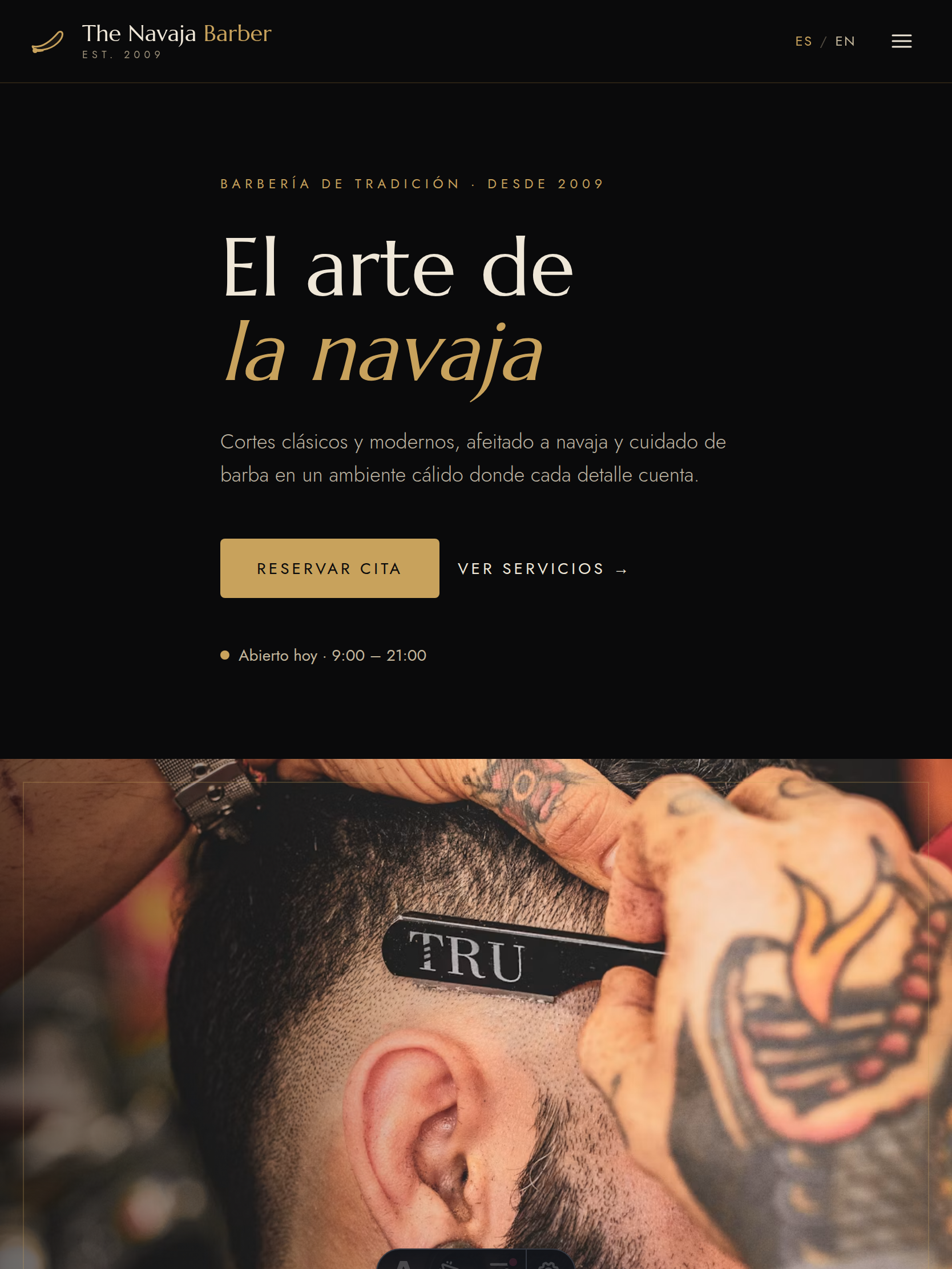 The Navaja Barber — 3